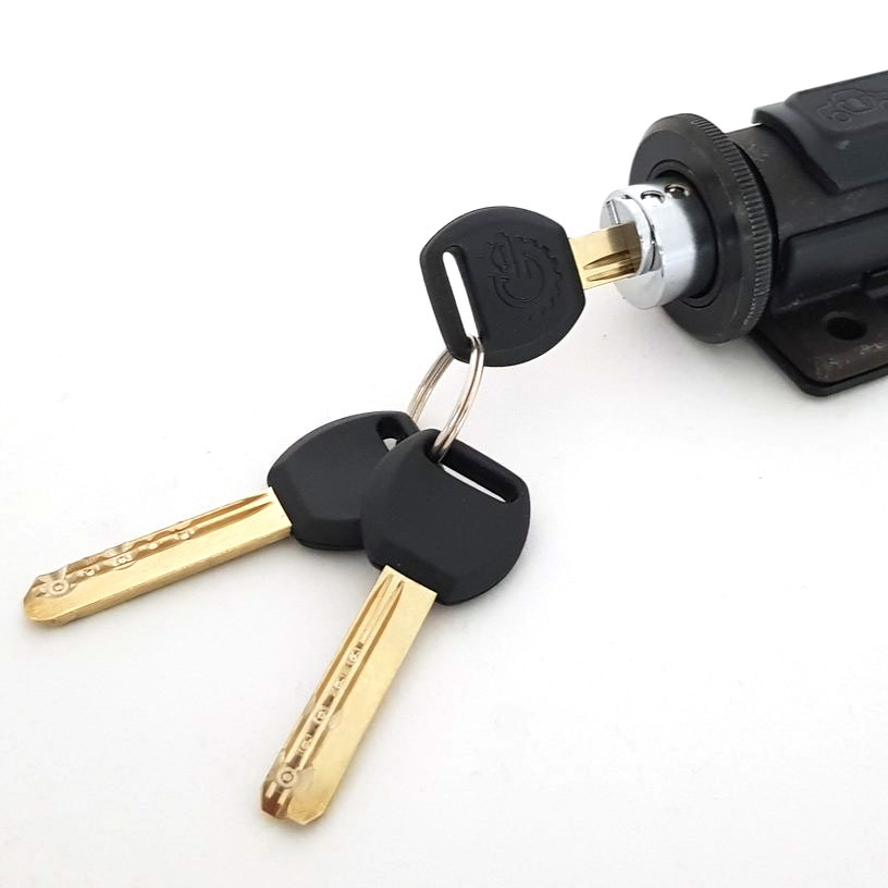 Пример установки ProSecurity HoodLock мех.